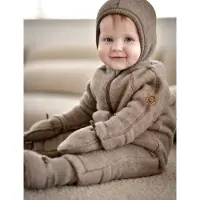 Mikk-Line Overall - Wolle - Melange Denver - - 2 Jahre (92) - Overalls