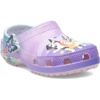 Crocs Open schoenen 'Bluey' lichtblauw / lavendel / rosa / zwart