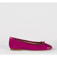 Lk bennett Kara Flats Bright Pink Maat: 37 | Ballerina's Outlet | Dames | Roze