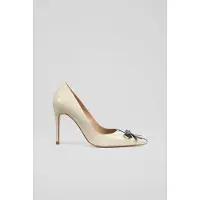 Lk bennett Kittie Closed Courts Ecru Maat: 41 | Pumps Outlet | Dames | Bruin