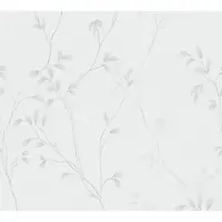 A.S. Création Pure Elegance - Wit - Floral - 397673