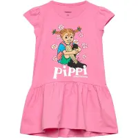 Name it Pippi Langkous Jurk 92 EU Meisjes