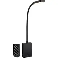 Briloner LED-tafellamp Cielo, dimbaar, zwart, Woon-/ Eetkamer, Kunststof, Modern, LED tafellamp