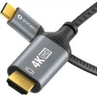 Sonero USB-C naar HDMI kabel - 4K60, 18Gbps - grijs/zwart 1,00m