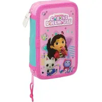 Gabby's Dollhouse Gevuld Etui, Party - 28 st. - 19,5 x 12,5 x 4 cm - Polyester