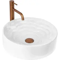 REA - Calla - Wastafel - Wit - 42X42X13Cm
