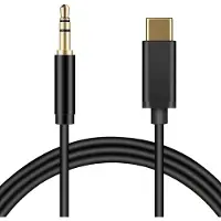 INF Type-C naar 3.5mm Audio Kabel - Voor Telefoon, Auto, Headset & Meer 2m