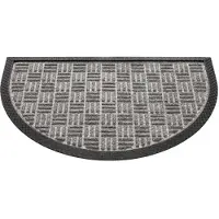 Overig Deurmat Supreme - Grijs - Polypropyleen - 40x60cm - Brede Randen