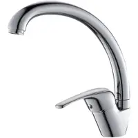 EsseBagno Keukenmengkraan Theo Chroom