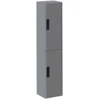 Overig T-bath Kolomkast Island 140cm Lichtgrijs Glanzend
