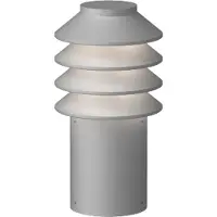 Louis Poulsen Bysted Garden Short Buiten Vloerlamp Aluminium | 3000K | Anchor whitout adapter