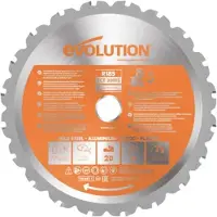 Evolution Verstekzaagblad Multi-materiaal Rage - 185mm - 20t - Hardmetaal