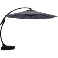 Central Park Zweefparasol - Rimini - Diameter 350cm - Aluminium - Kantelbaar