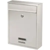 Central Park Wandbrievenbus Mailpal 200ss - Staal - 26x34x8,5cm