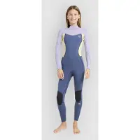 Billabong Synergy 3/2 Mm Junior Wetsuit Met Lange Mouwen En Rugrits