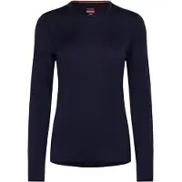 Icebreaker 260 Tech LS Crewe Thermoshirt Dames Midnight Navy XL