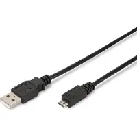Ewent USB Cable to micro USB Ewent EW-UAB-010-MC 1 m