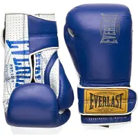 Everlast 1910 Sparring Hook&loop Artificial Leather Boxing Gloves Blauw 12 oz