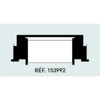 Agipa Kleurrol voor handetiketteerder AGIPA 151991/151992, Etiketteringsapparaat, Zwart