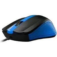 C-TECH WM-01, Optisch, USB Type-A, 1200 DPI, Zwart, Blauw
