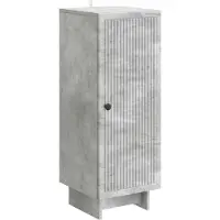 vidaXL Dressoir Betongrijs 33 x 34,5 x 90 cm Bewerkt hout