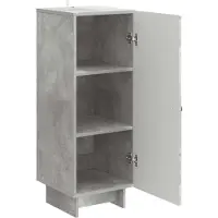 vidaXL Dressoir Betongrijs 33 x 34,5 x 90 cm Bewerkt hout
