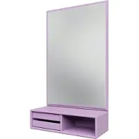 Montana Glance Wandspiegel Met Schap - Wandspiegels Spiegelglas Iris - GLANCE 164-IRIS