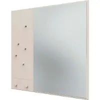 Montana Memo Wall Mirror With Notice Board - Wandspiegels Spiegelglas Oat - MEMO 158-OAT