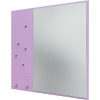 Montana Memo Wall Mirror With Notice Board - Wandspiegels Spiegelglas Iris - MEMO 164-IRIS