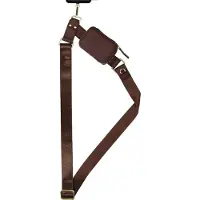 Selencia Telefoonkoord met Klein Tasje - Mocha Brown