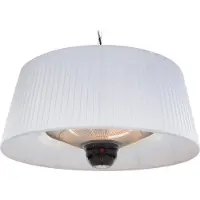 Sunred Terrasverwarmer halogeen met verlichting white 1800 watt hangend