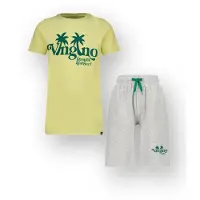 Vingino Boys Wenko Pyjama Pale Lime Yellow Size: L | Nightwear Outlet | kids | Geel