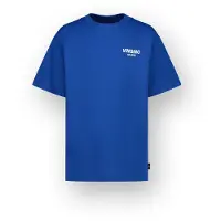 Vingino Oversized T-shirt basic boxy Jongen Blauw 92