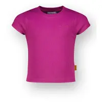 Vingino T-shirt Basic-crop rib tee Meisje Roze 140