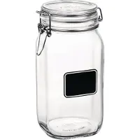 Nobrand Voorraadpot lavagna 1,5 l bormioli rocco