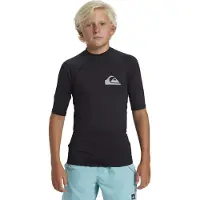 Quiksilver Functioneel shirt 'Everyday' lichtblauw / zwart