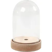 Creativ Company CC Stolp op Houten Voet h:12,5 cm