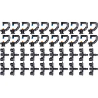 Gistuch 20-delige set, G-type, refracterende nevelspuit, bewateringssproeikop voor tuinen en kassen