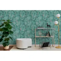 A.S. Création ROMANTISCHE ROZEN BEHANG | Floraal - Grijs Wit - Pintwalls III