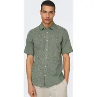 Only & Sons Overhemd 'ONSCaiden' groen