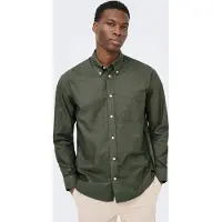 Only & Sons Overhemd 'ONSOXFORD' jade groen