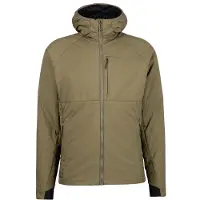 Stoic - MountainWool60 JokkmokkSt. Hoody - Isolatiejack 3XL, olijfgroen/beige