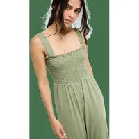 Roxy - Women's Just Passing By - Jumpsuit S, olijfgroen