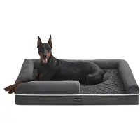 Feandrea orthopedisch hondenbed met zachte vulling, Donkergrijs