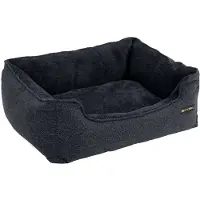 OEM Hondenmand met afneembare hoes donkergrijs, Donkergrijs / L 70 x B 55 x H 21 cm