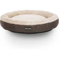 OEM Hondenmand in de vorm van een donut, Bruin