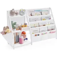 Songmics Kinderboekenkast met opbergrek