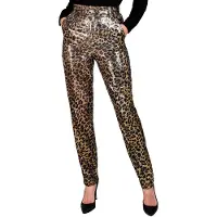 Hobby Hall Pailletten Broek Leonora Leopard Vrouw