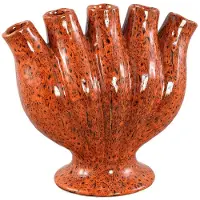 Ptmd - Vaas Gylian - Oranje - 33x17.5x30cm