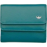 Golden Head Leren portemonnee Madrid RFID Protect Überschlagbörse 1176 Türkis turquoise